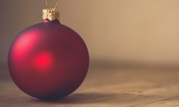 Red Holiday Ornament