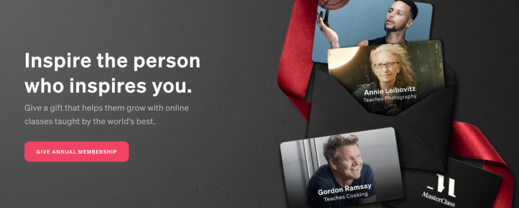MasterClass Holiday Gift