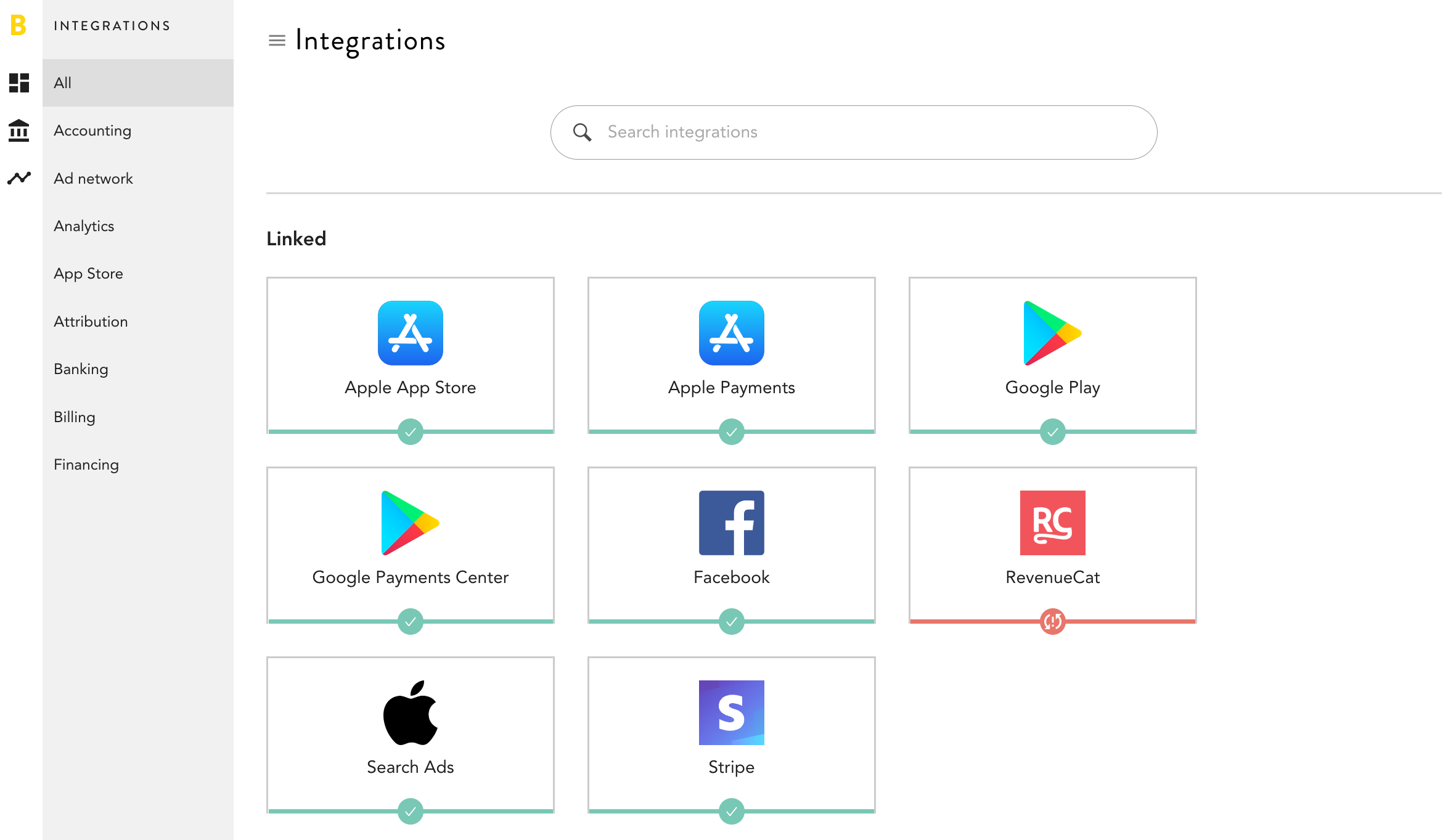 Braavo integrations