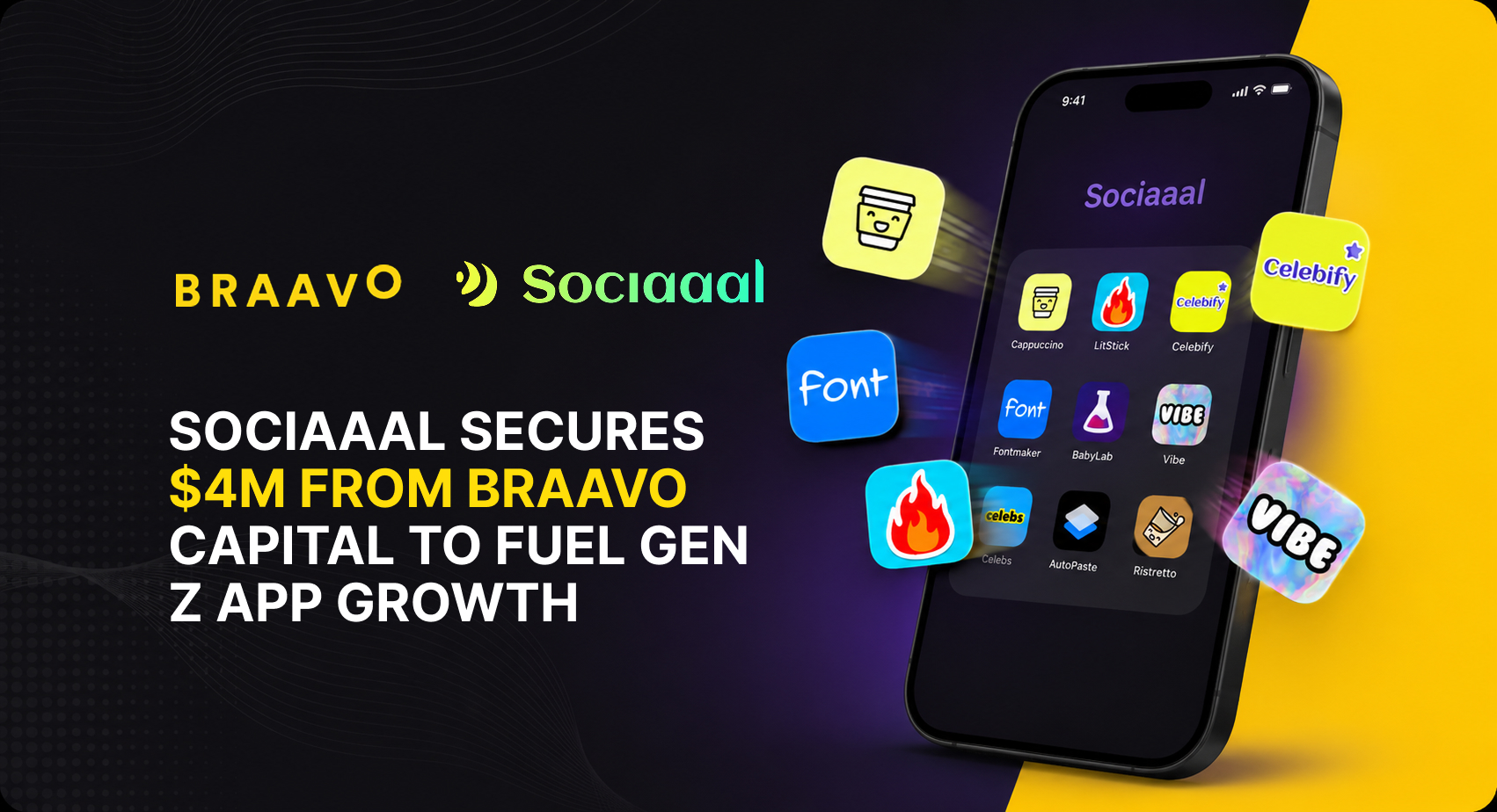 Sociaaal Secures $4M from Braavo Capital to Fuel Gen Z App Growth